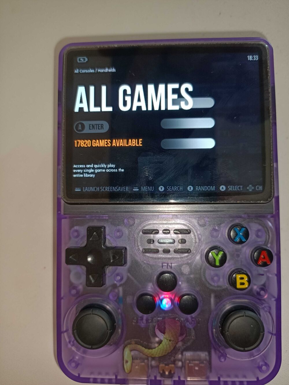 game console R36S 