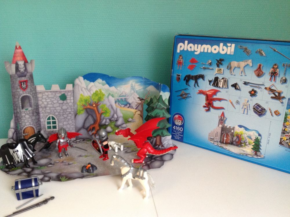 Playmobil 4160 Chevaliers et Dragons (calendrier de l'avent) Jeux / jouets