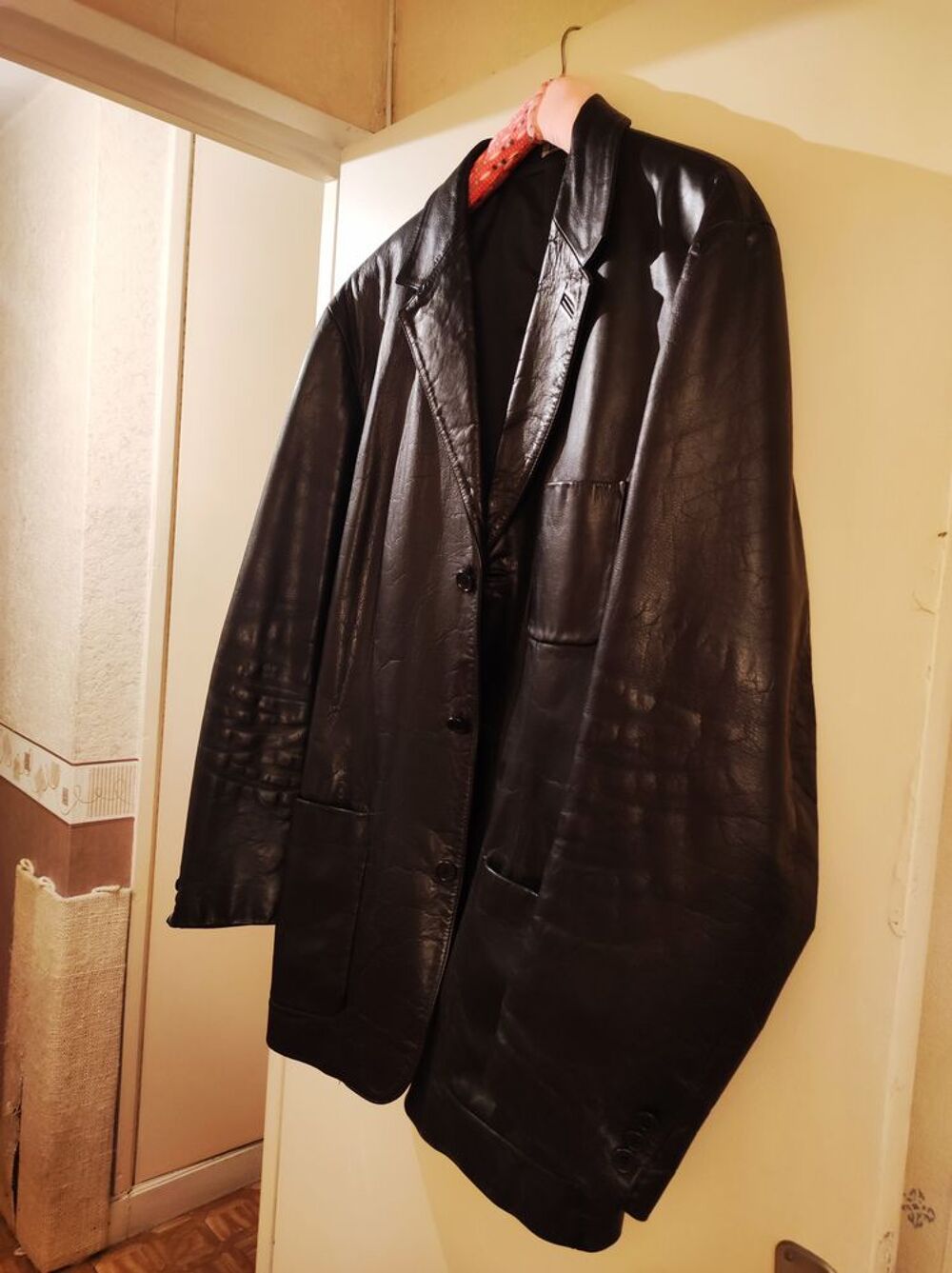 VESTE EN CUIR Vêtements