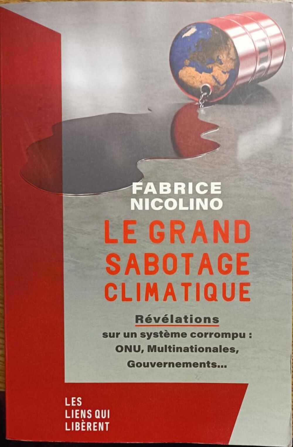 le grand sabotage climatique Livres et BD