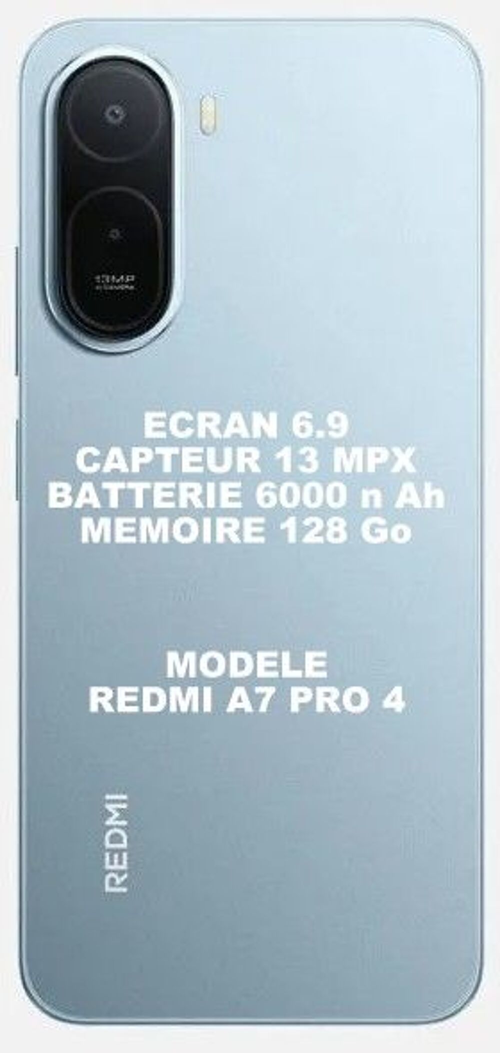 SMARTPHONE REDMI A7 PRO 4 Téléphones et tablettes