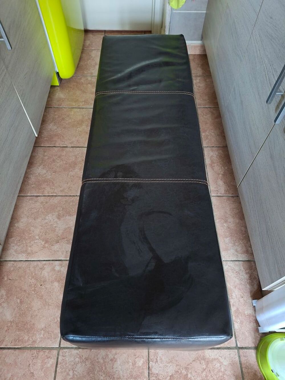 Lot+canap&eacute;+fixe+++banquette+assortie Meubles