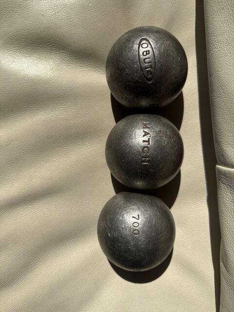 Boules de p�tanque obut triplette match 75/700 Gravigny (27)