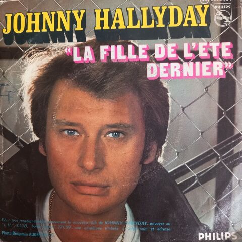 JOH??Y HALLYDAY / 2 X DISQUES VYNIL 45 TOURS 5 Pont-Audemer (27)