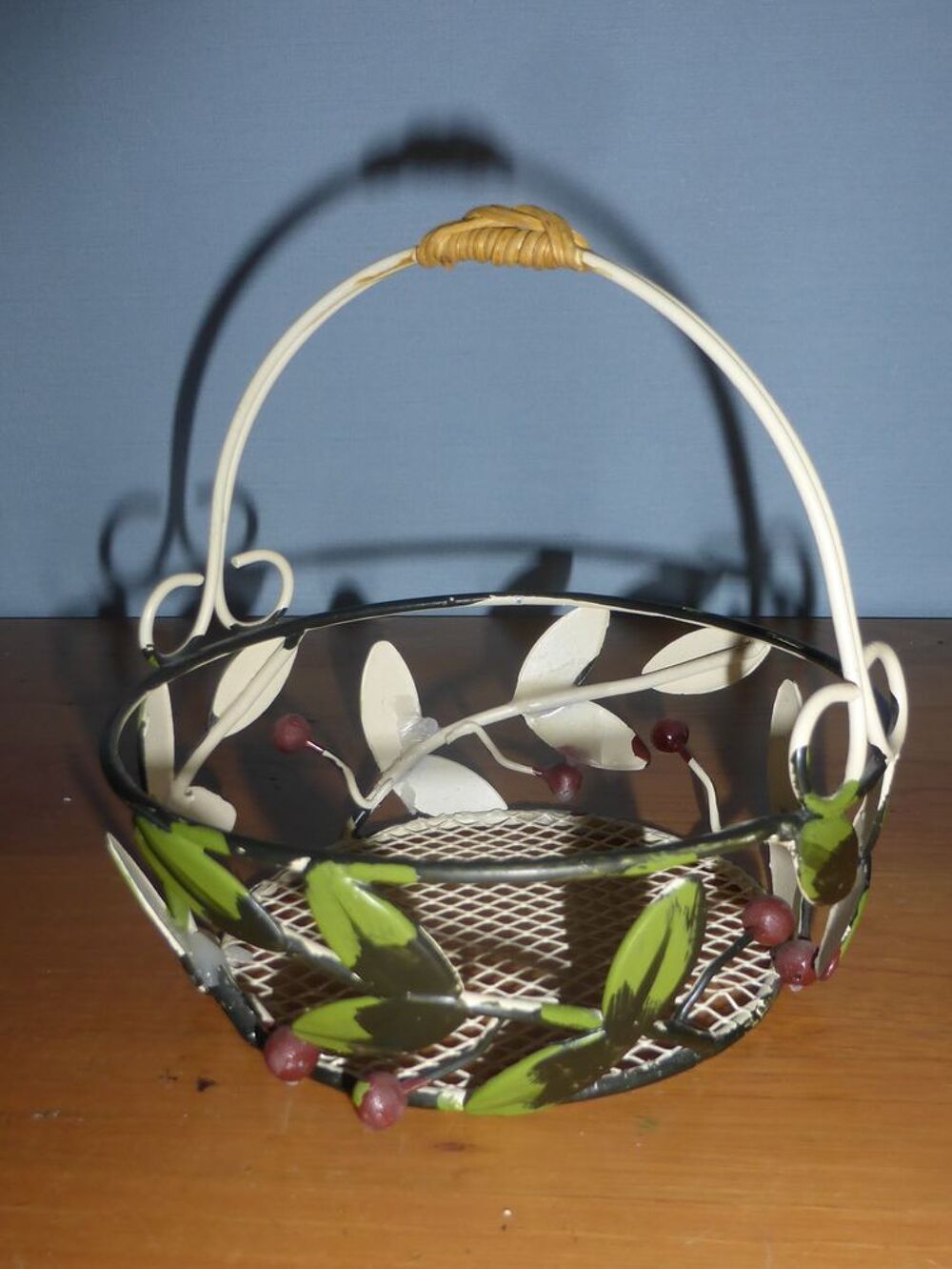 PETIT PANIER m&eacute;tal Décoration