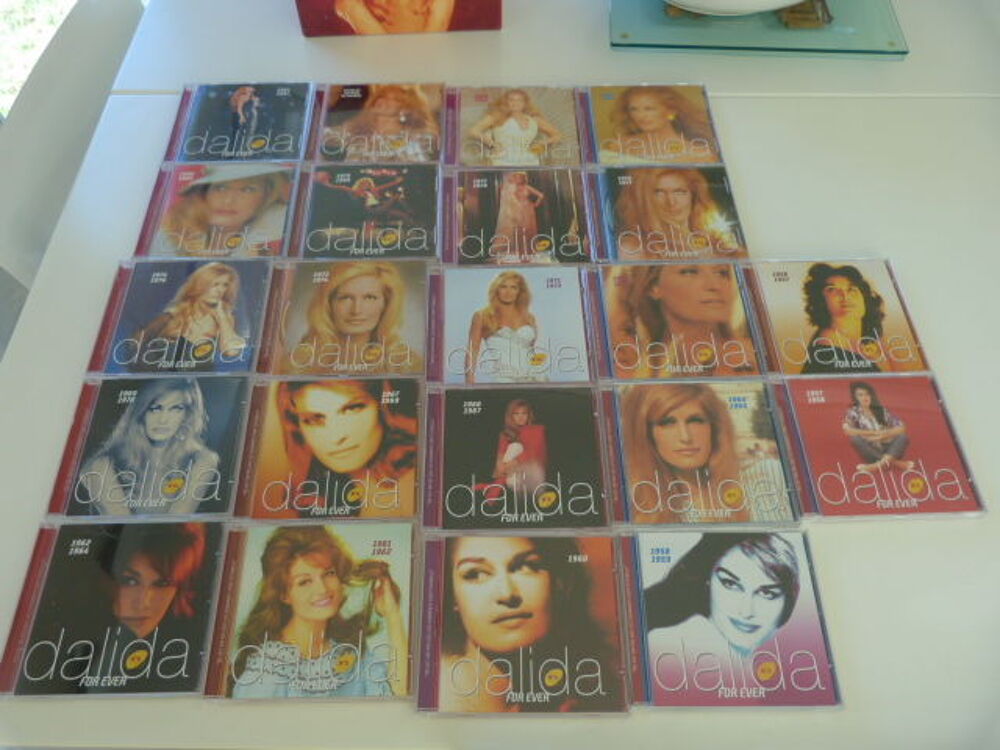 Dalida for ever 22cd en coffret CD et vinyles
