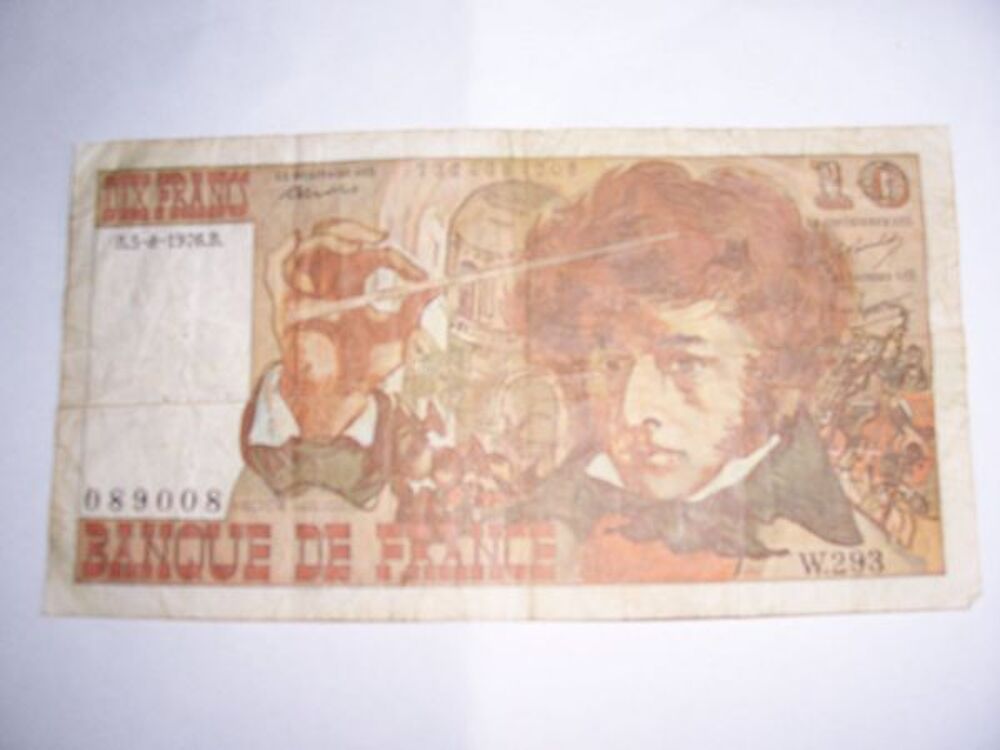 1 B de 10 frs BERLIOZ/1976/2 Billets MINEUR 1943/1947 