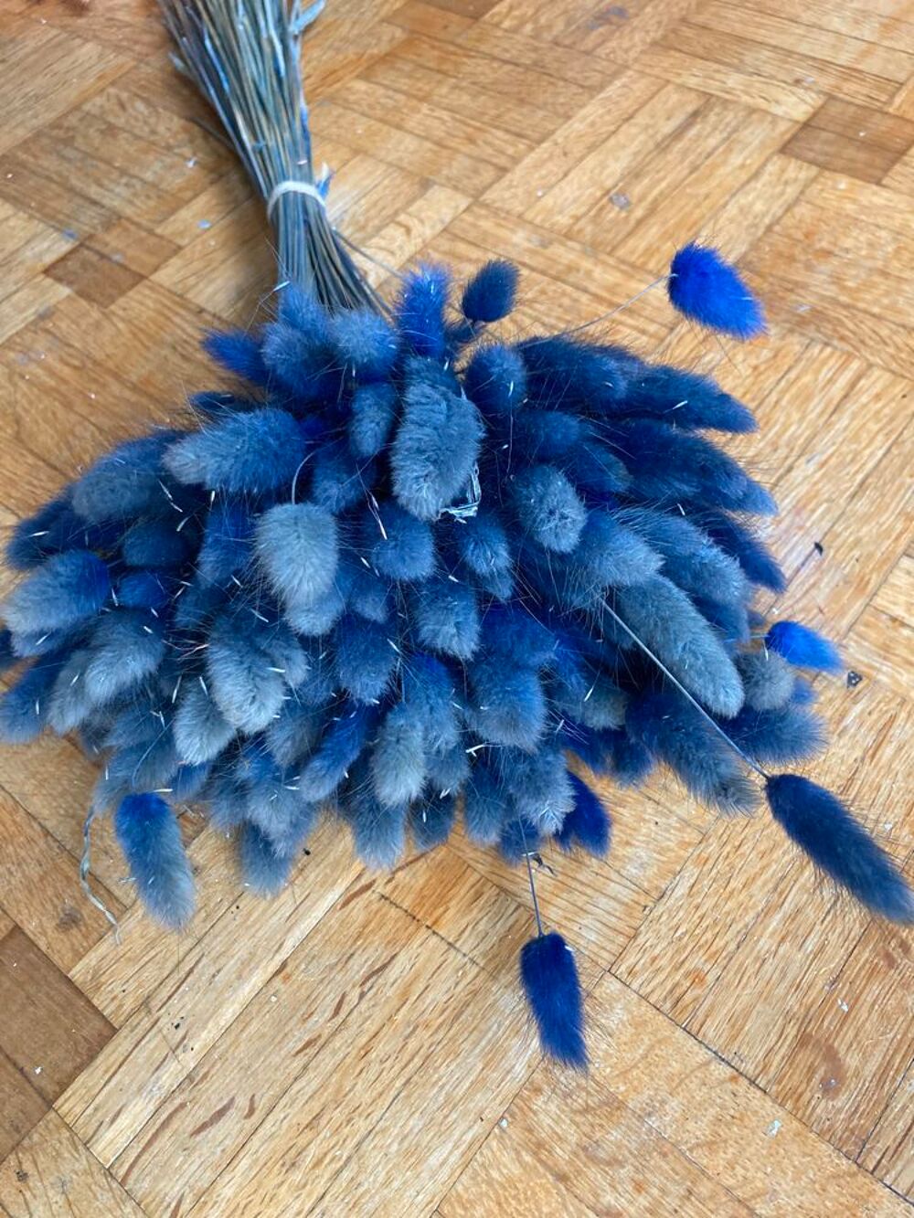 Bouquet fleur rose bleu Meubles