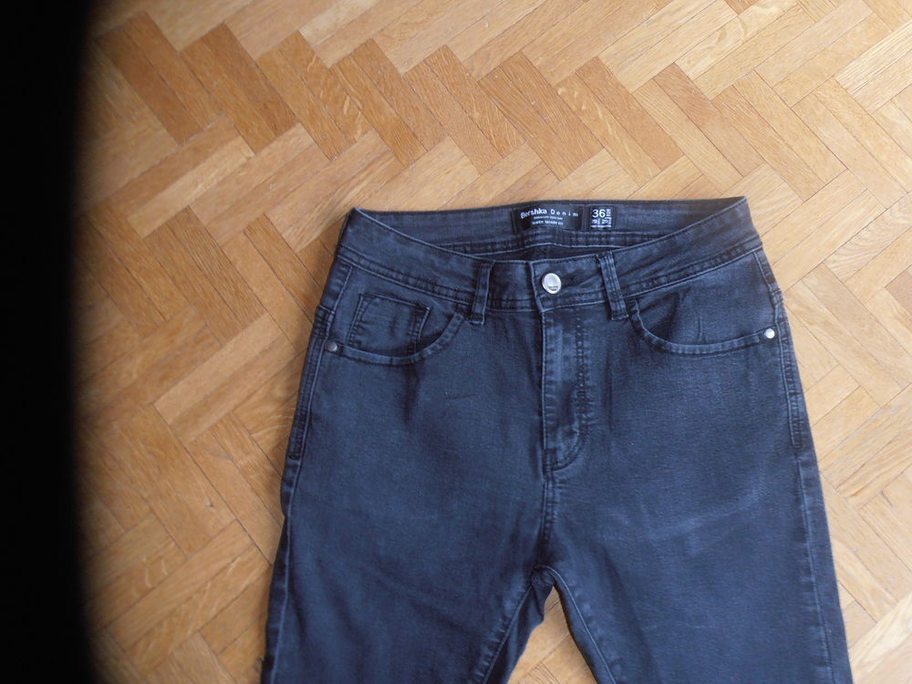 Jeans super skinny fit gris Bershka (68) Vtements