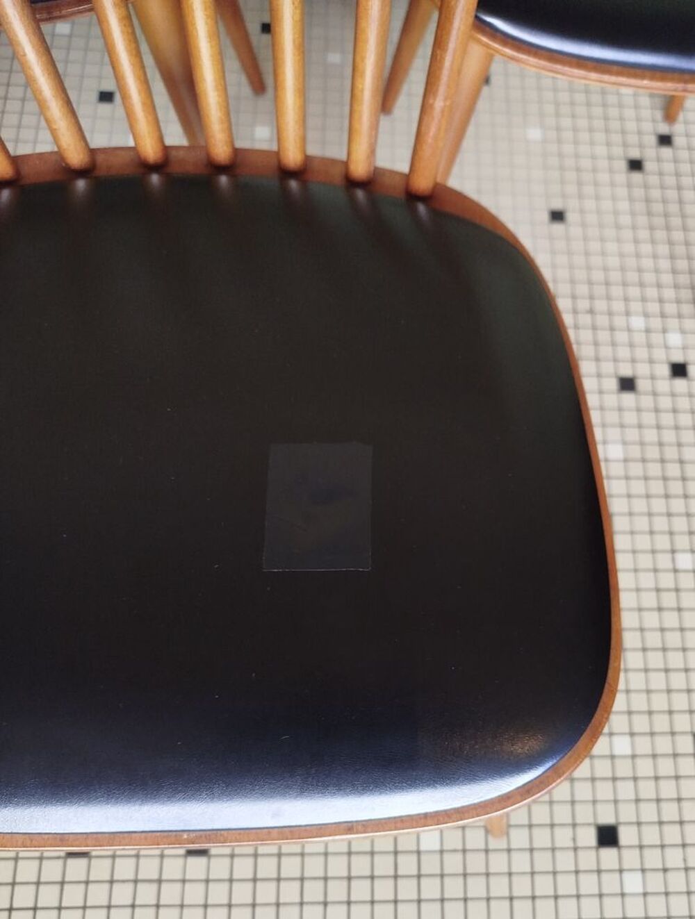 Lot de 3 chaises Baumann (TBE) Meubles