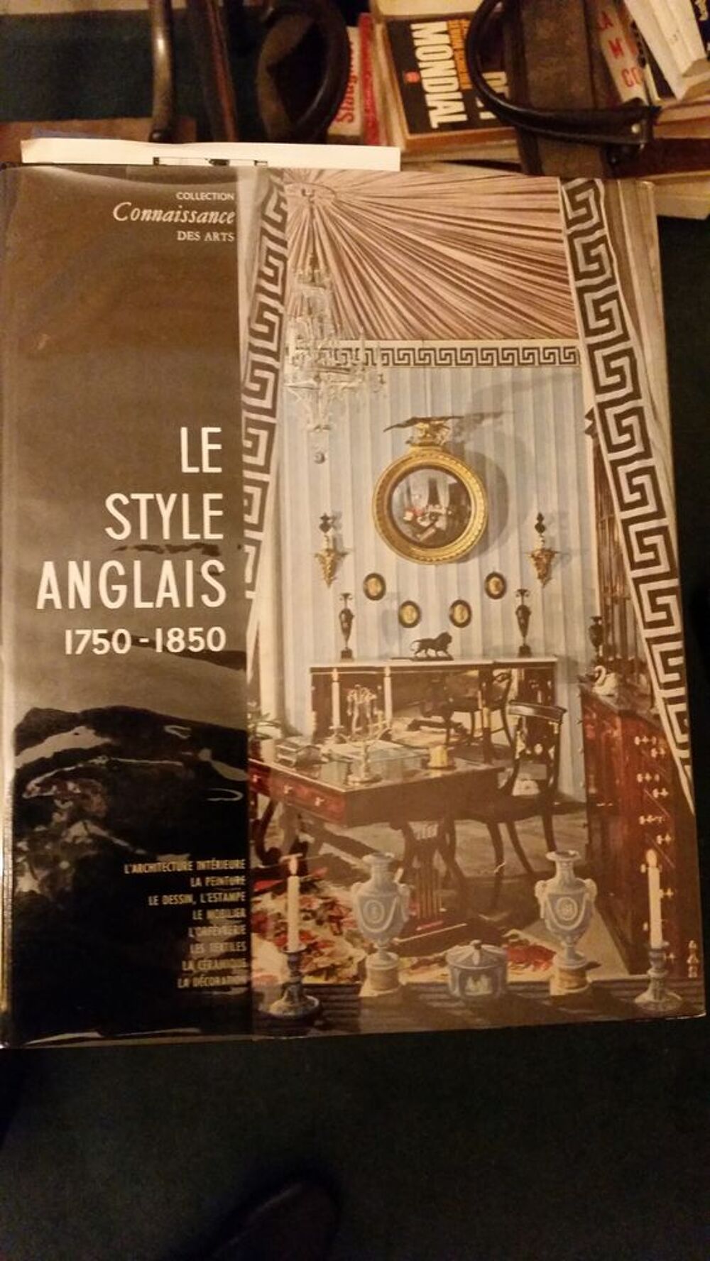 LE STYLE ANGLAIS 1750-1850 Livres et BD