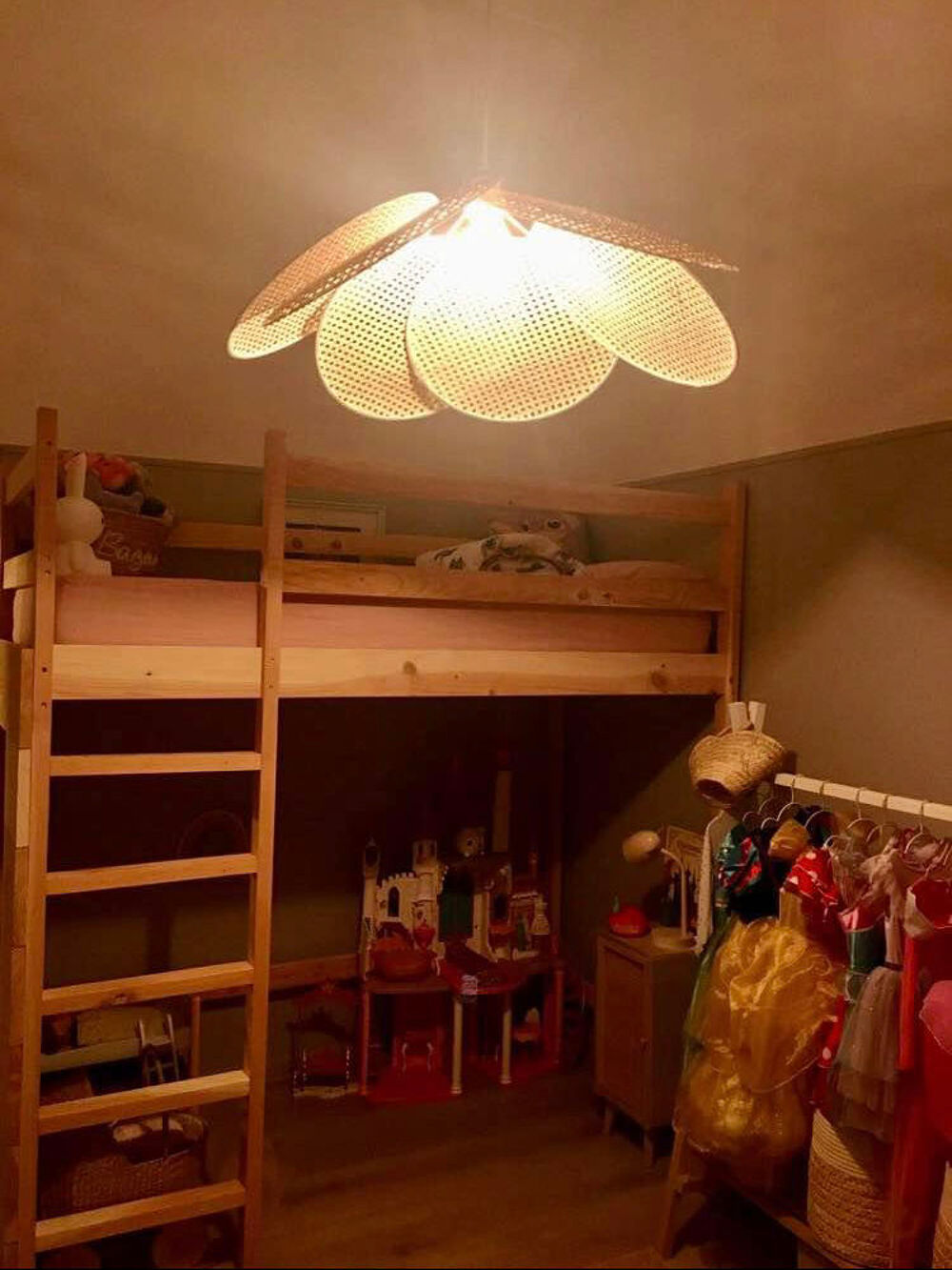 Lit mezzanine cabane Meubles