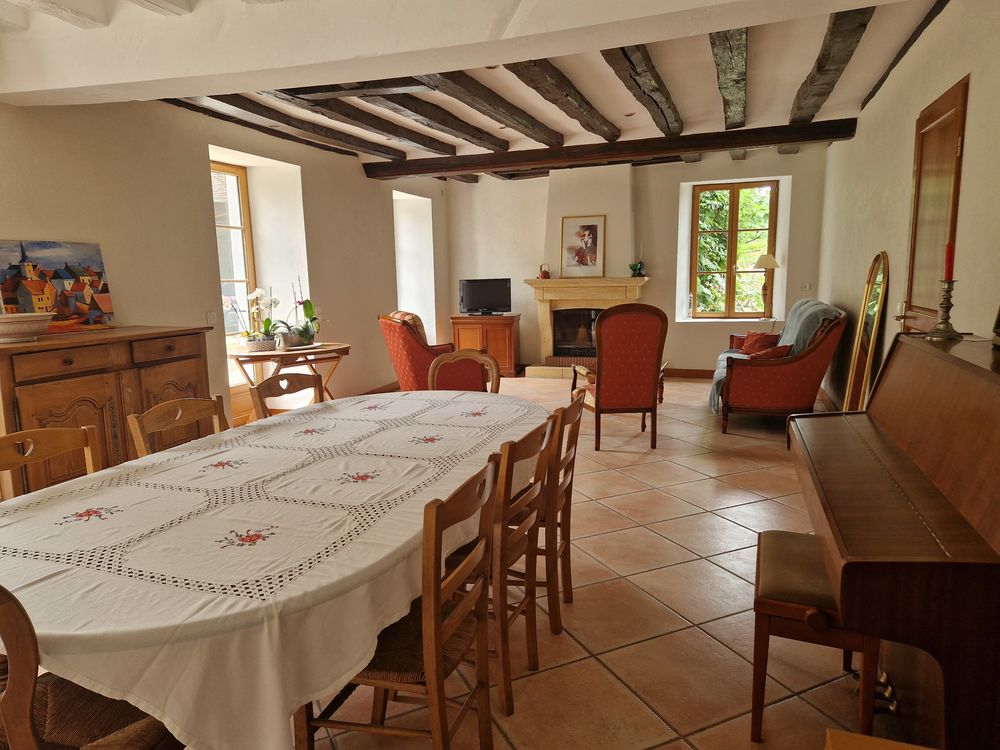 Vente Maison Propriété aux portes du Mans avec double longère en pierre La milesse