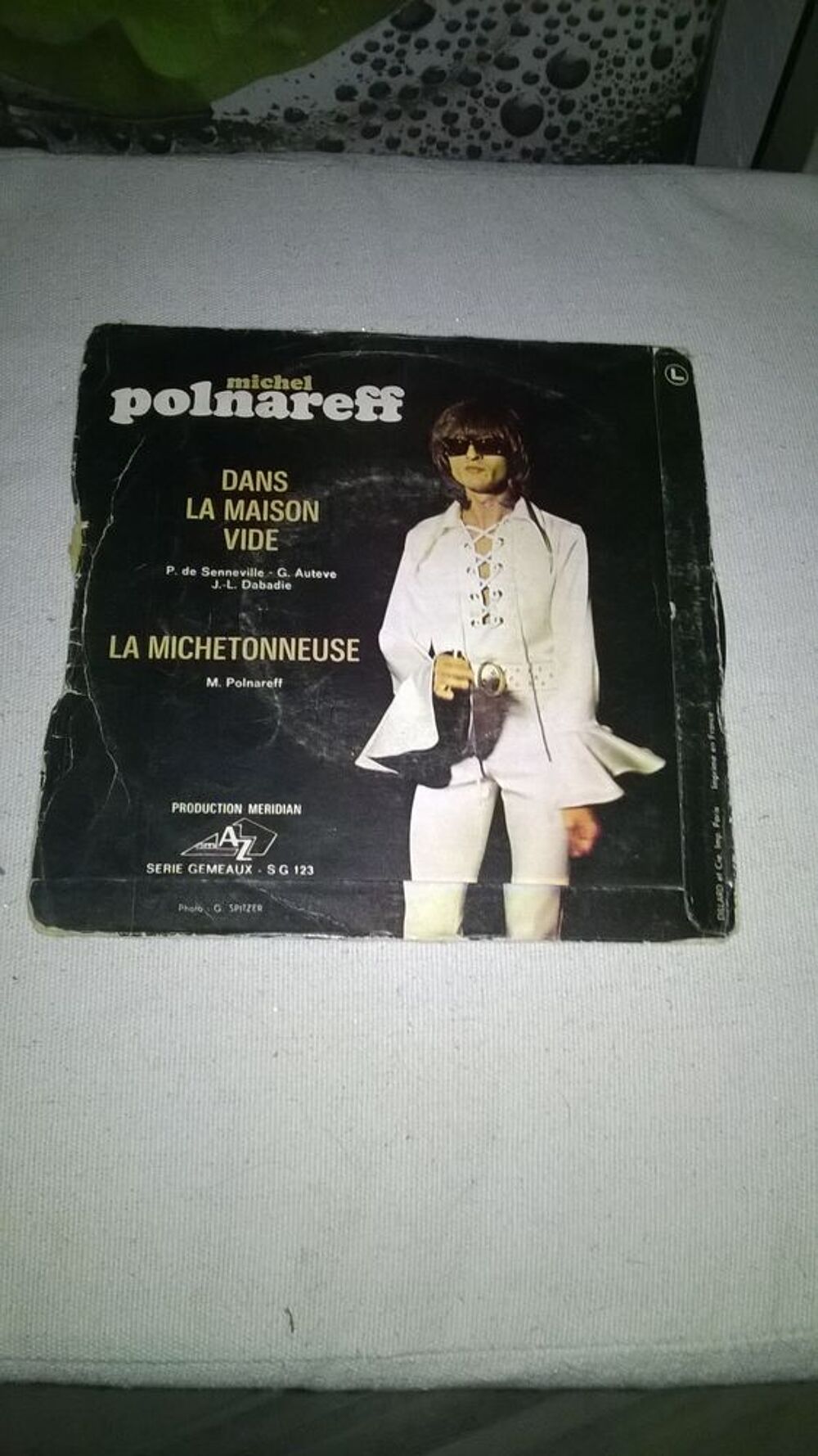 Vinyle 45 T Michel Polnareff 
La Michetonneuse 
1969
Bo CD et vinyles
