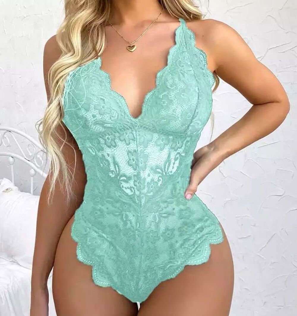 Body Lingerie Dentelle sexy Taille M Vêtements