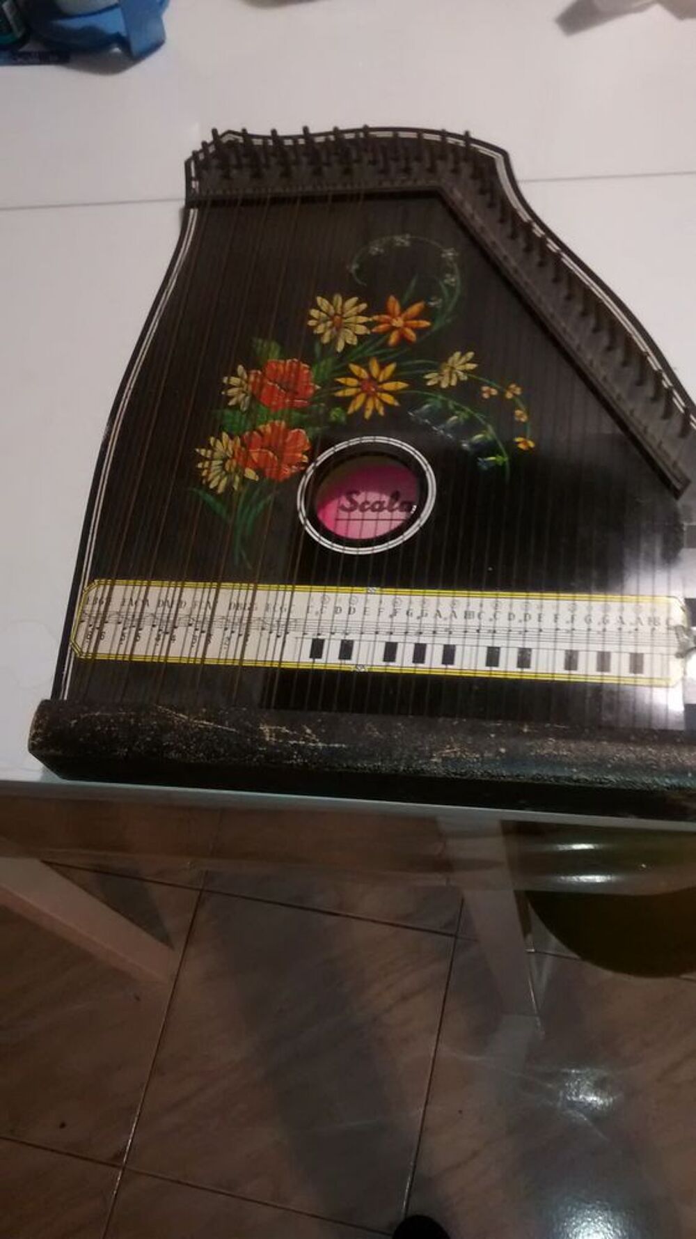 Scala zither zitter hackbrett plus zubehon Instruments de musique