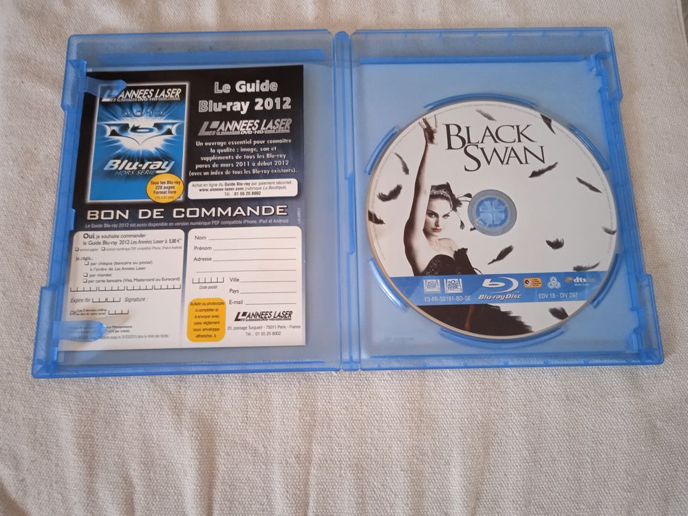 DVD Blu ray Black Swan
2016 DVD et blu-ray