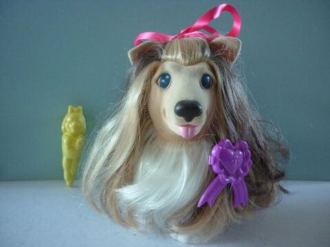 Peluche SWEETIE PUPS : chien  COLLIE  (© HASBRO 1989) 20cm
20 Loivre (51)