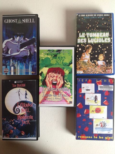 COLLECTION CINQ K7 VID�OS 180mn TDK SONY AKAI Envoi Possible 5 Tr�gunc (29)