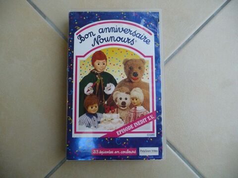 Bon anniversaire Nounours cassette VHS- 23 épisodes - inédit 6 Celles-sur-Belle (79)