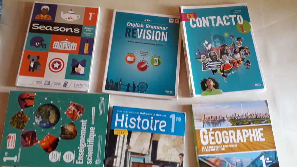 de livres de 1&egrave;re g&eacute;n&eacute;rale lyc&eacute;e Victor schoelcher Livres et BD