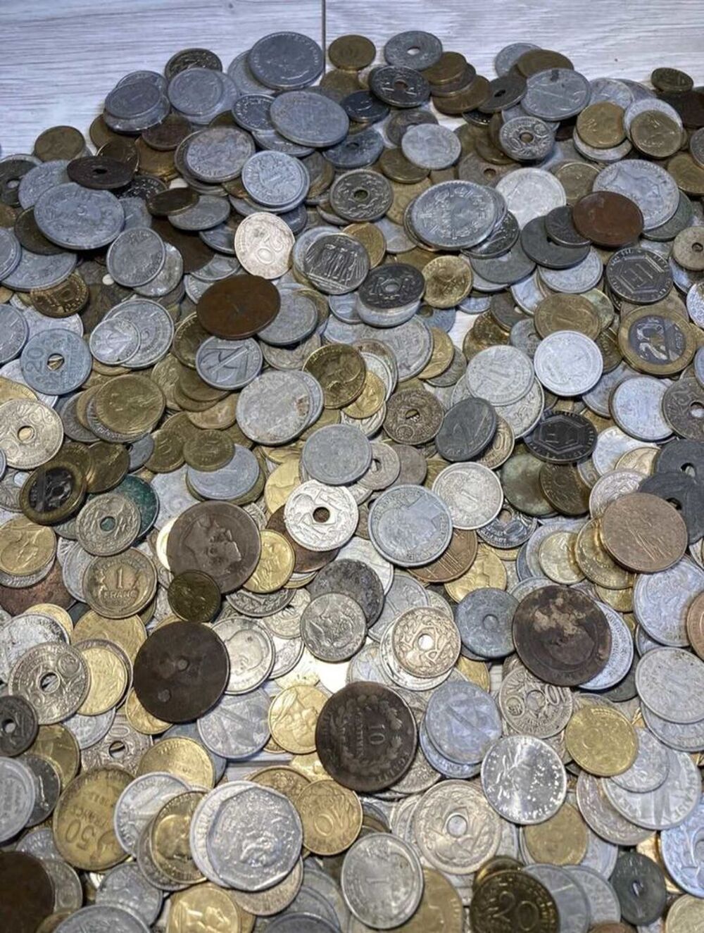 lot ancien francs 