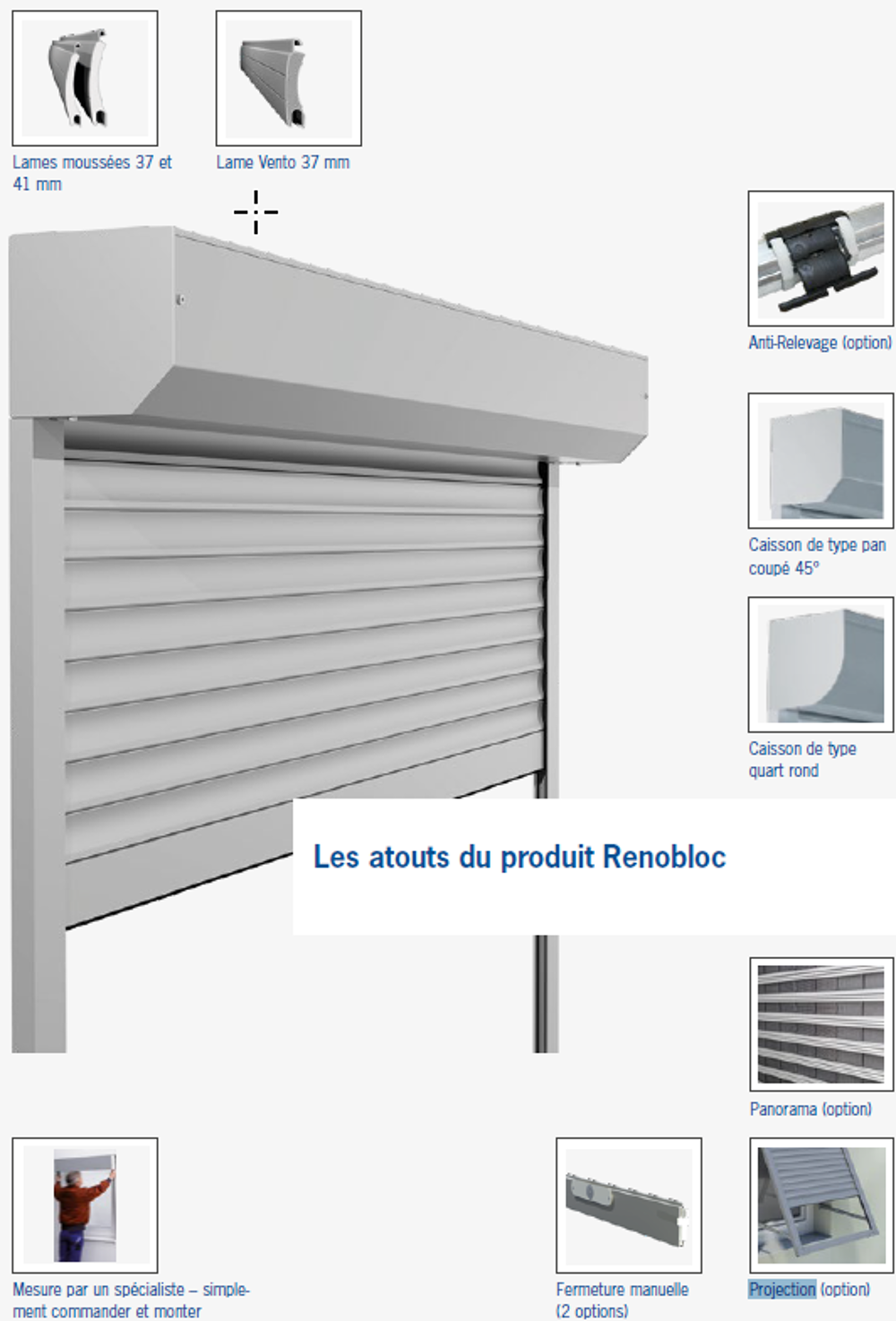 Volets roulants RENOBLOC Bricolage