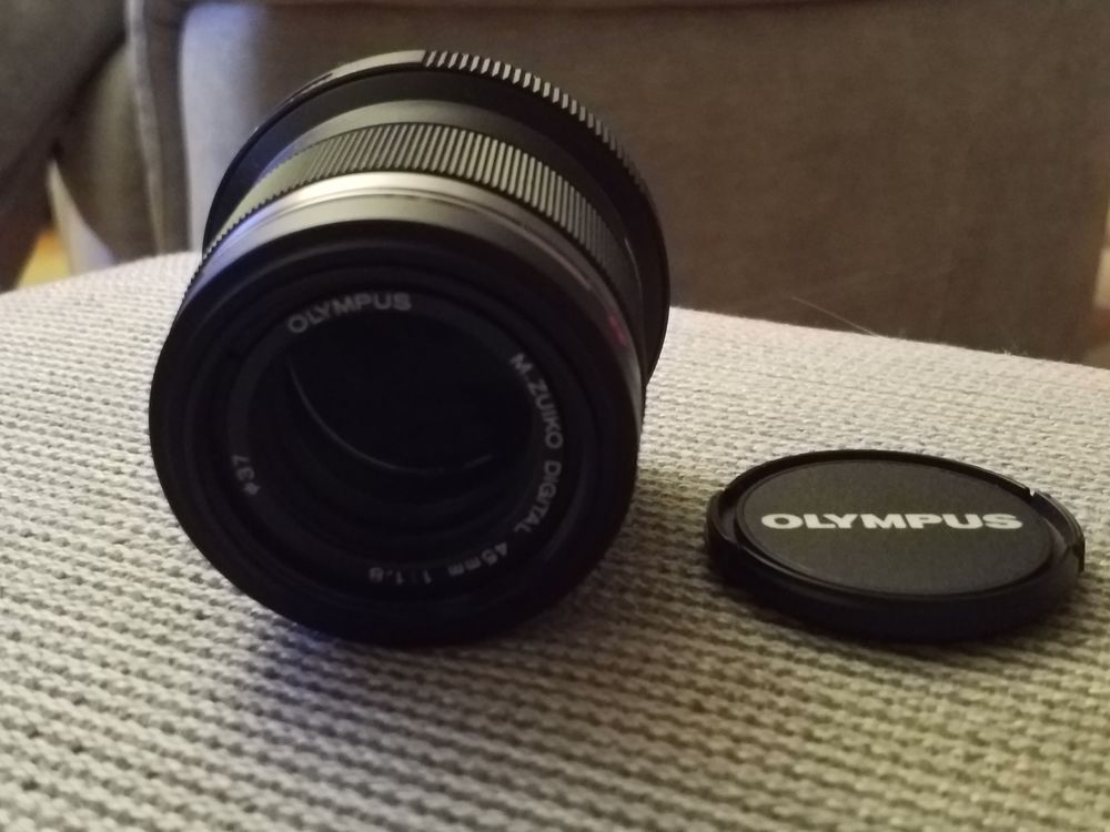 Objectif OLYMPUS M.ZUIKO DIGITAL 45mm f1.8 Photos/Video/TV