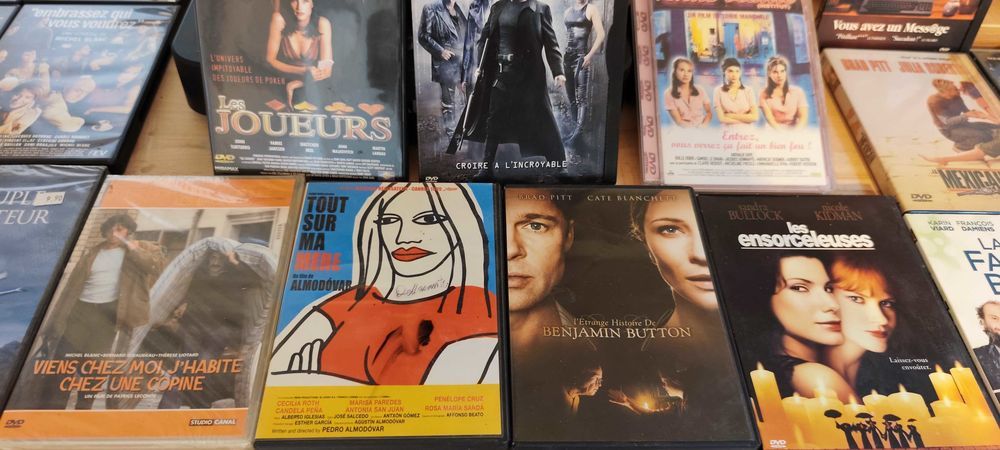 Grand lot de Film ,avec pochette original DVD et blu-ray