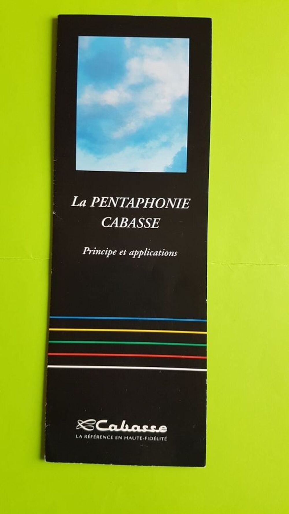 LA PENTAPHONE CABASSE Audio et hifi