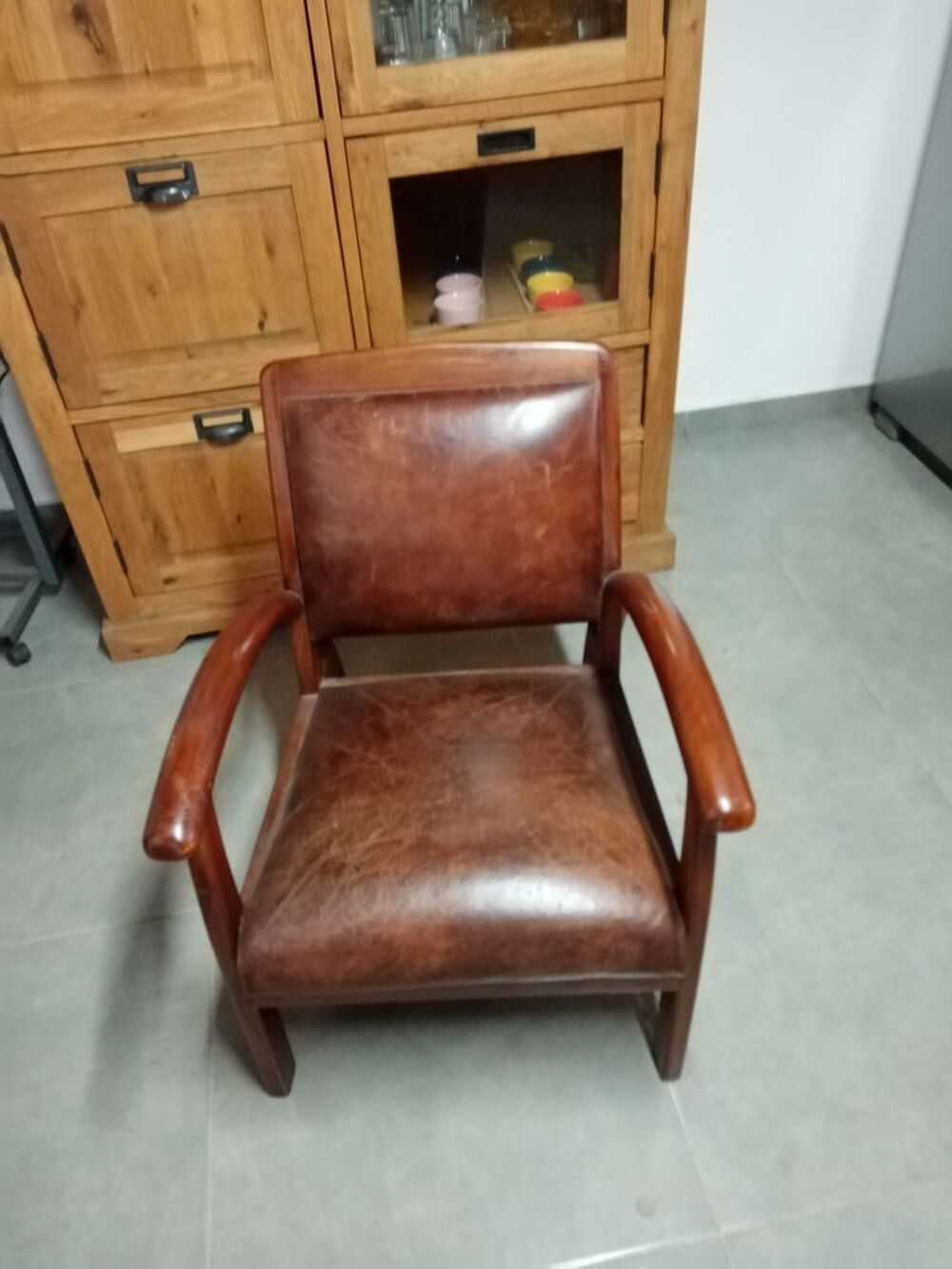 fauteuil style "colonial". Décoration