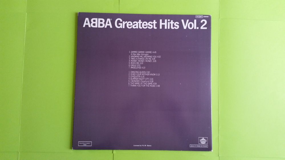 ABBA CD et vinyles