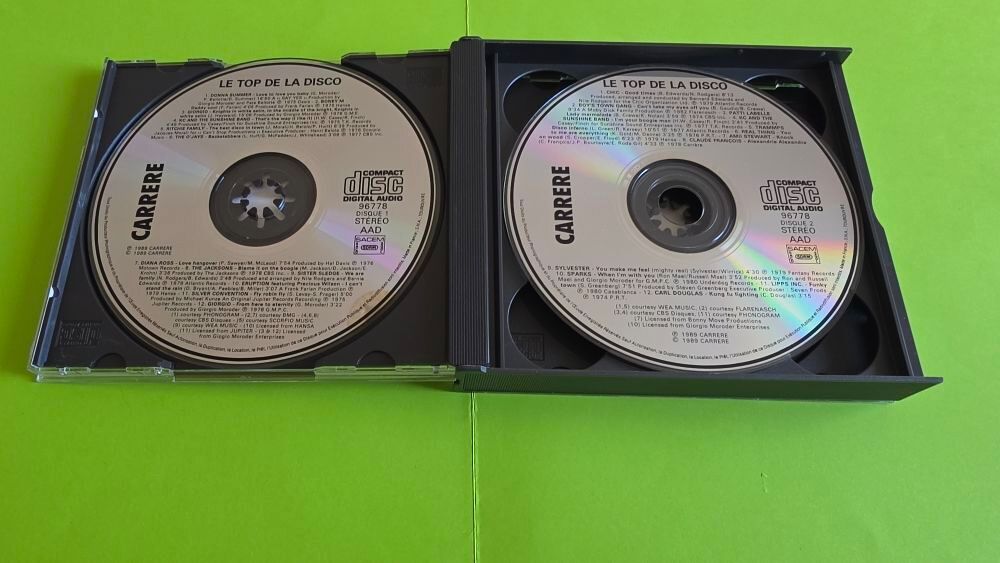 PUB TV LE TOP DE LA DISCO CD CD et vinyles