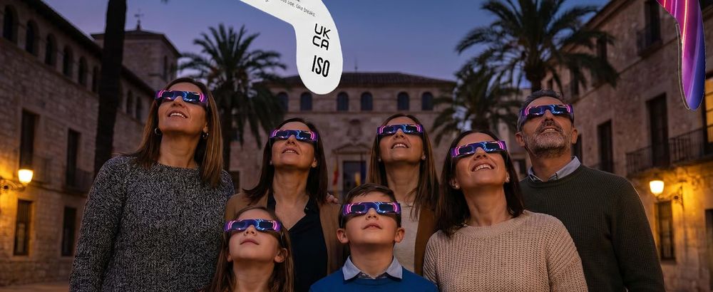 Lot de 2 paires de lunettes &eacute;clipse solaire approuv&eacute;es 2026, Bricolage