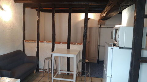   St Aignan Plein Centre, Ti bis meubl , avec coin Chambre. Appartement - 1 pice(s) - 24 m