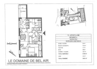  Appartement � louer 2 pi�ces 38 m�