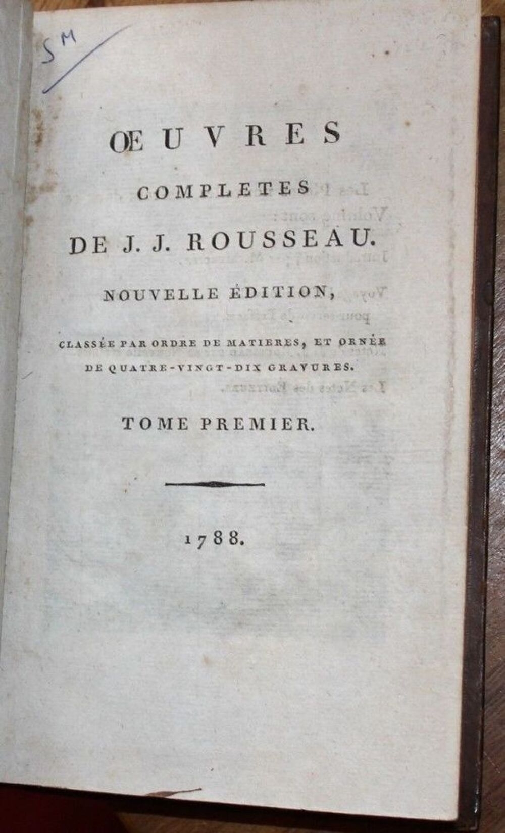 Jean Jacques ROUSSEAU 