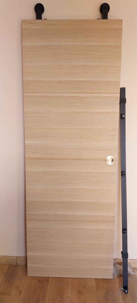 Porte coulissante 73 cm 140 Courbesseaux (54)