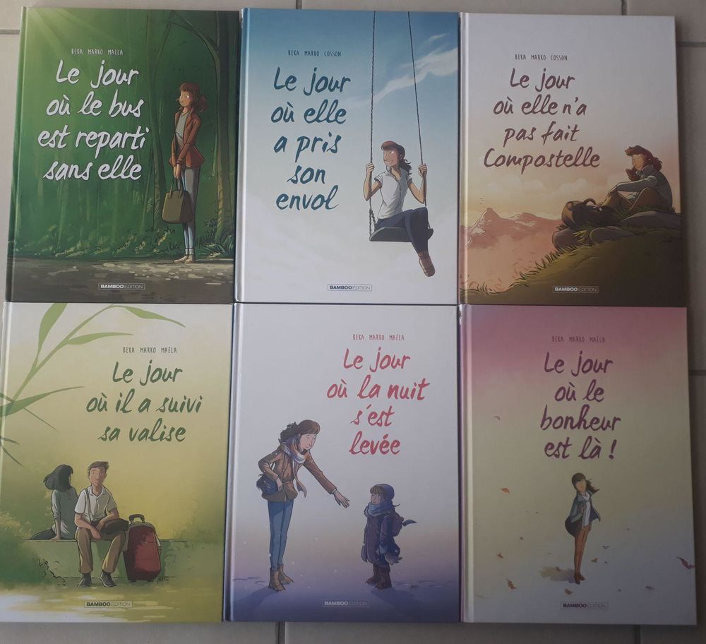 S&eacute;rie compl&egrave;te "Le jour o&ugrave;" Livres et BD