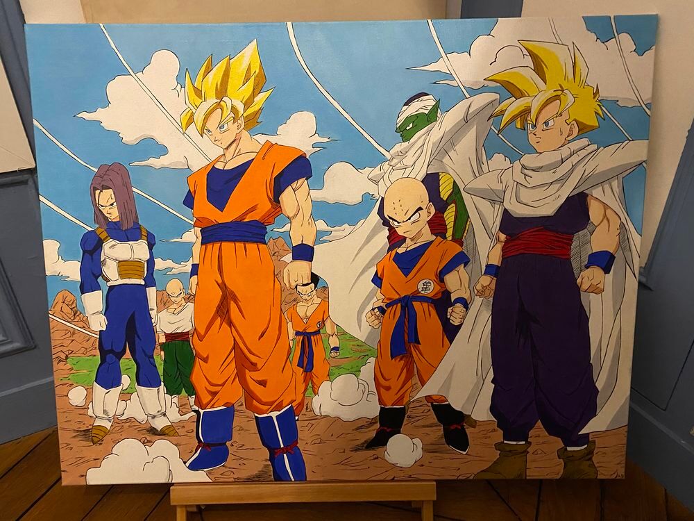 Tableau dragon ball Décoration