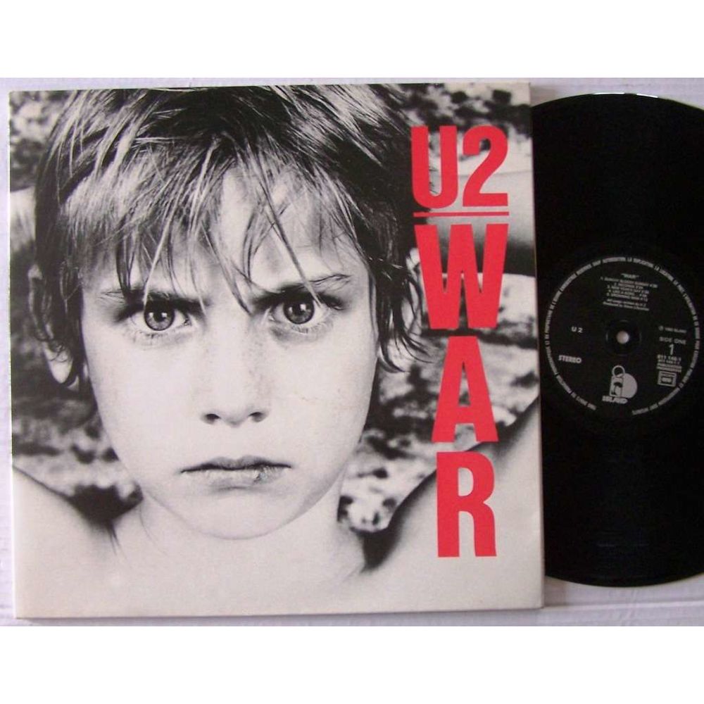 33 Tours U2 WAR CD et vinyles