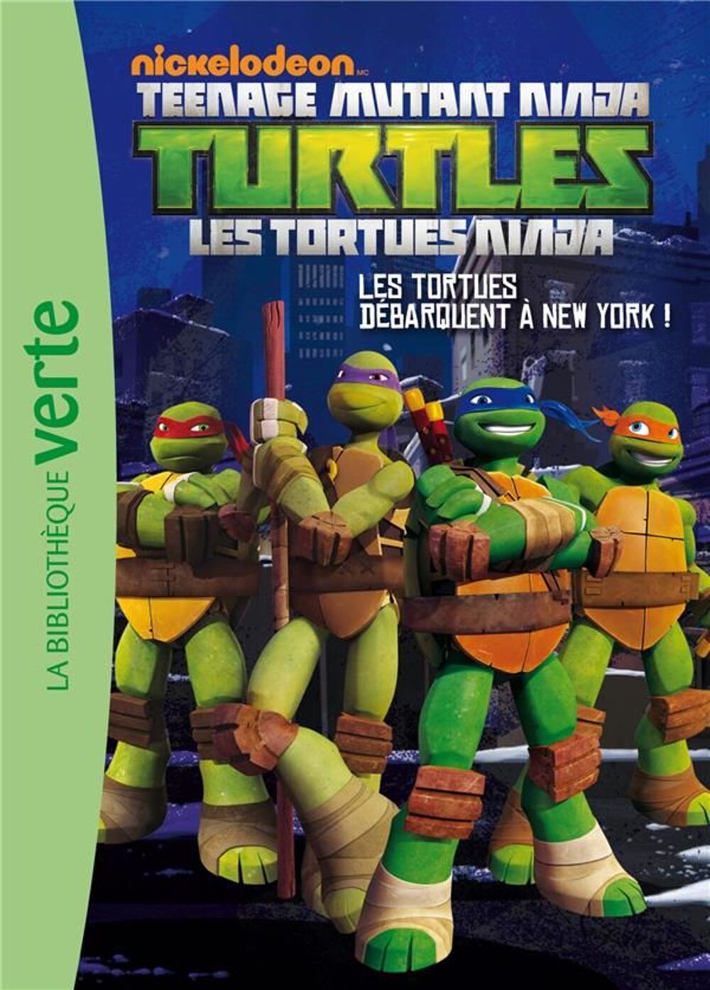 bibliotheque verte - les tortues d&eacute;barquent &agrave; New York ! Livres et BD
