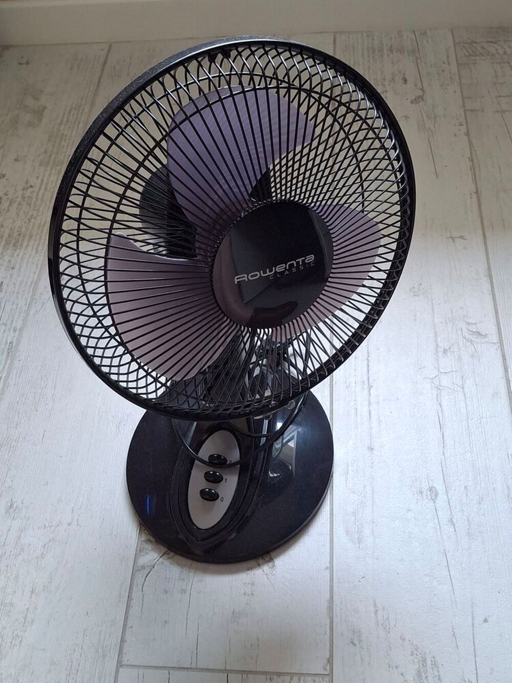 Ventilateur de bureau portable oscillant diam&egrave;tre 30 cm Electroménager