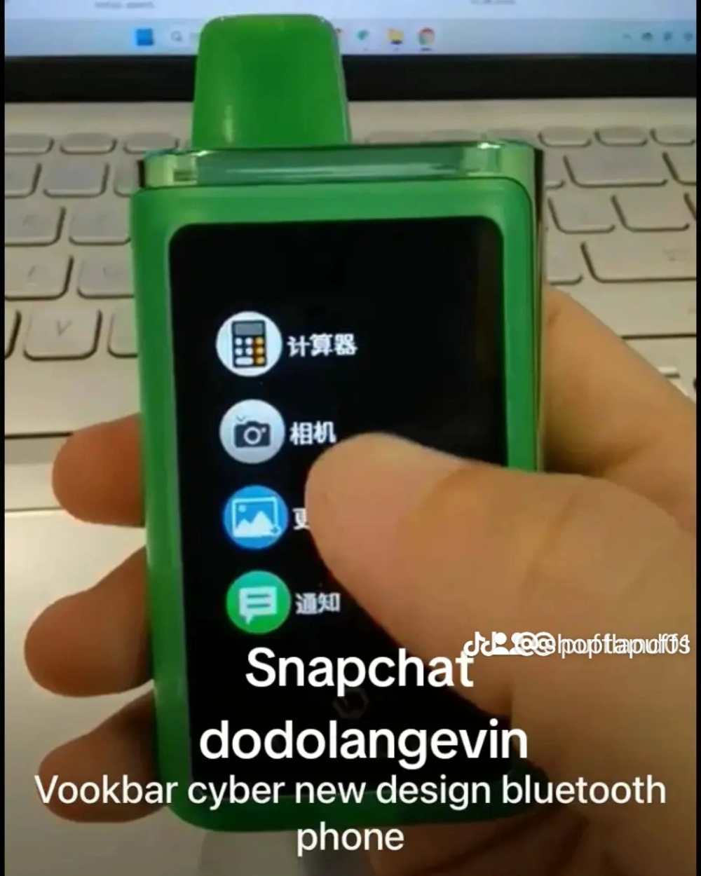 Vape phone bluetooth 30k vookbar Téléphones et tablettes