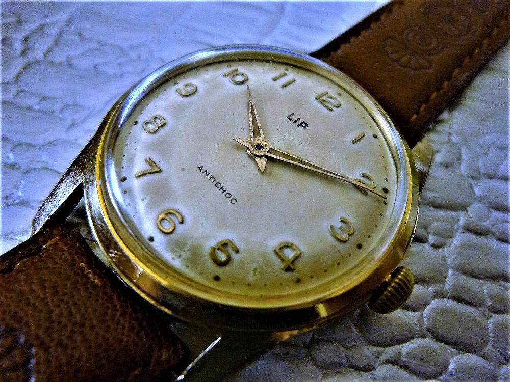 LIP R230 montre m&eacute;canique homme 1970 LIP1029 Bijoux et montres