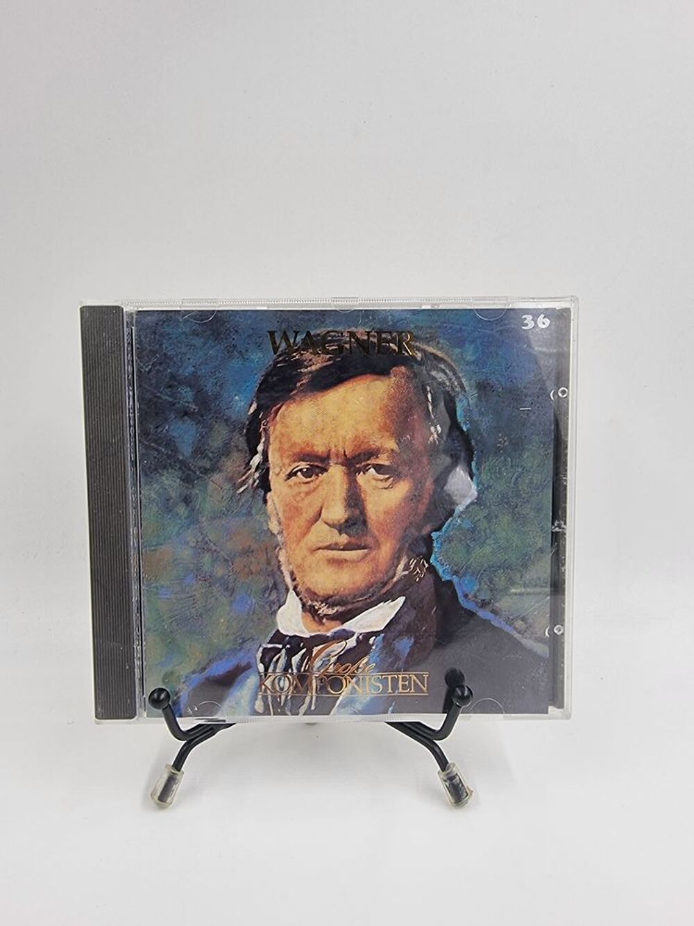 CD de musique Wagner : Great Composers avec boite CD et vinyles