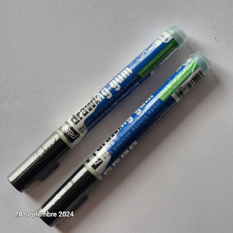 Lot de 2 drawing gum - Pébéo, pointe 0.7 mm aquarelle 7 Saumur (49)