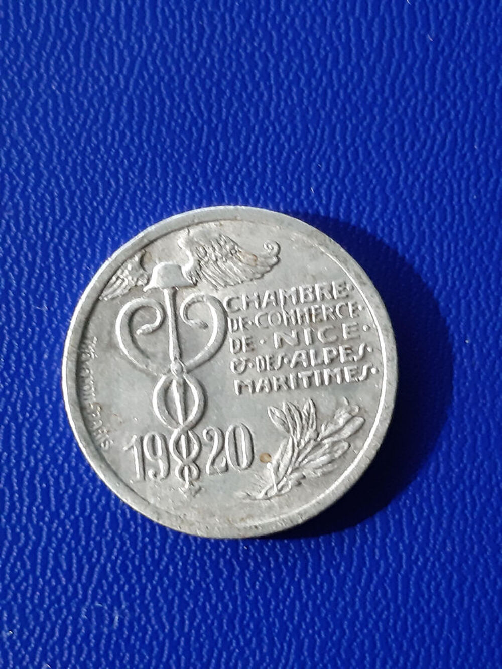 1920 monnaie de n&eacute;cessit&eacute; 10 centimes Nice &amp; Alpes Maritimes 