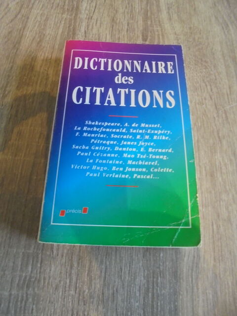 Dictionnaire des citations (61) 5 Tours (37)