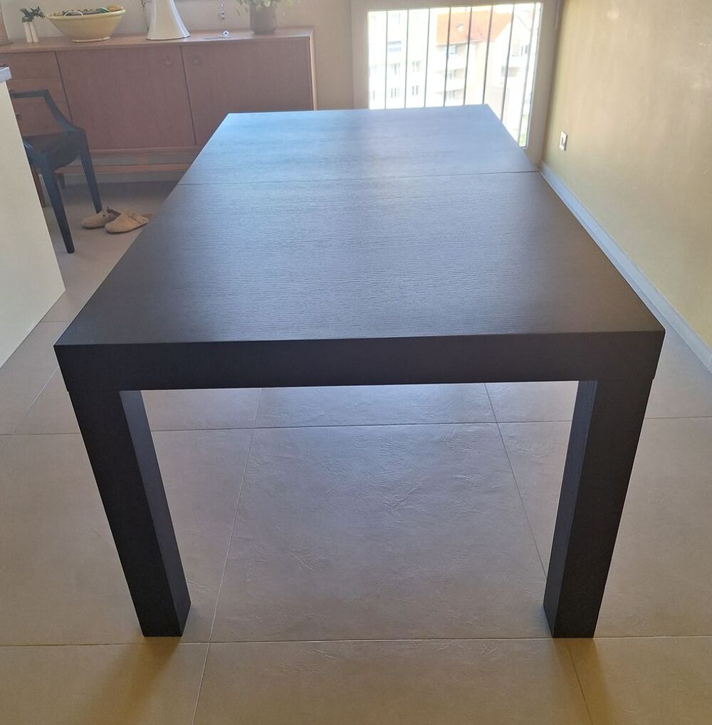 Table salle &agrave; manger HABITAT en ch&ecirc;ne de 1.71 m &agrave; 2.60m Meubles